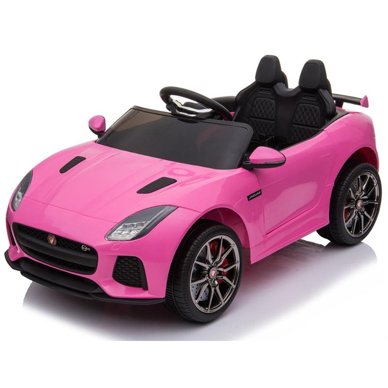 coche-electrico-para-ninos-jaguar-12v-coche-electrico-para-ninas-rosa