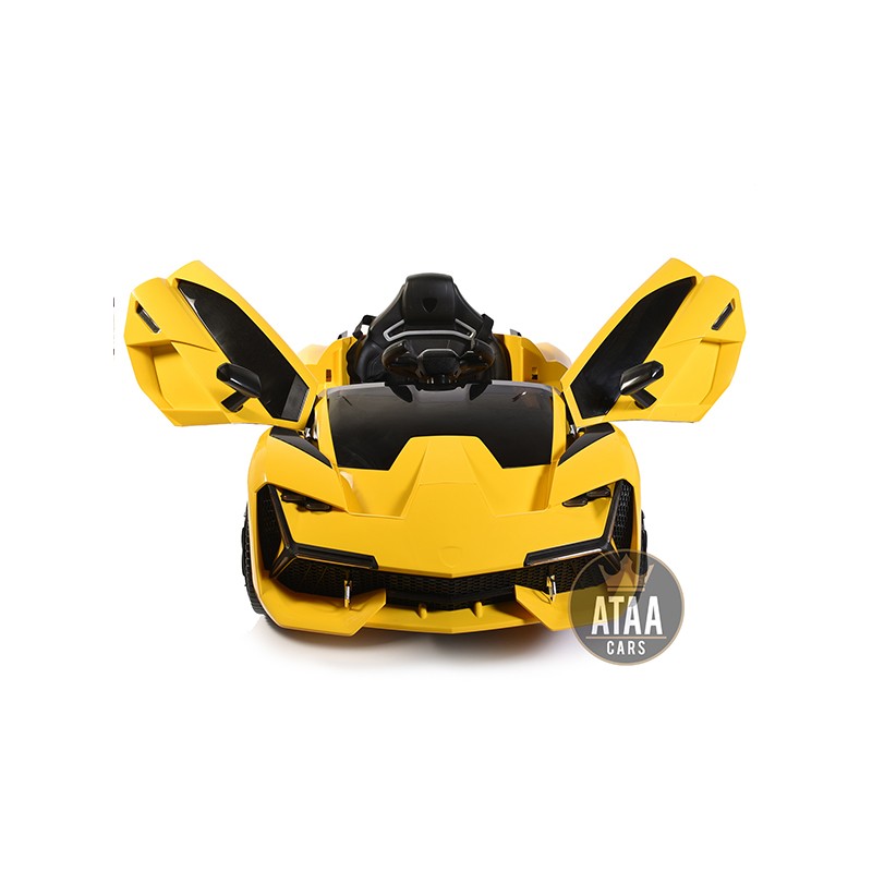 coche-eléctrico-para-ninos-ataa-f1-racing-ataacars-amarillo