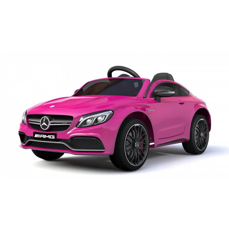 mercedes-c63-coche-electrico-para-ninos-licencia-mercedes-bateria-12v-berlina-rosa